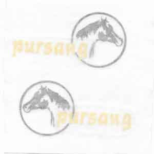 BU90C (Pursang - cabeza caballo 1ª versión más leyenda Pursang)