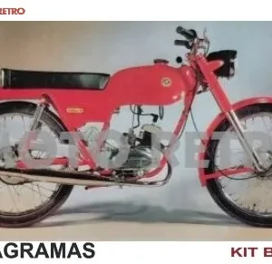 BULTACO 49 (4 anagramas) Kit básico