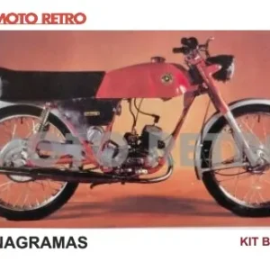 BULTACO 49 GT (4 anagramas) Kit básico
