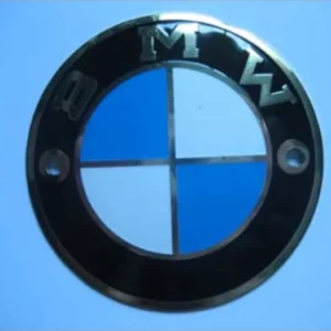 BM4 (escudo bombeado con aro plata, 70 mm diámetro)