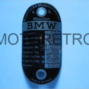 BM7 (anagrama datos técnicos BMW)
