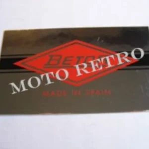 BE-4A (rombo rojo en rectángulo plata)